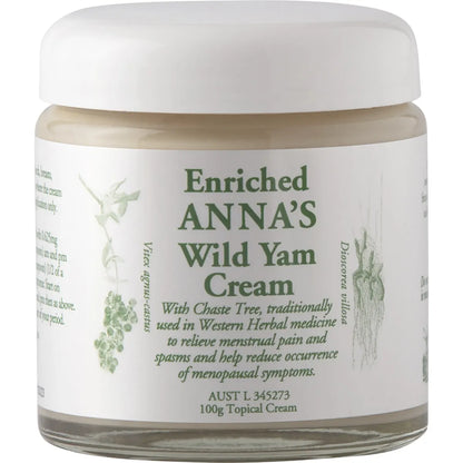 Anna's Wild Yam Cream 100g