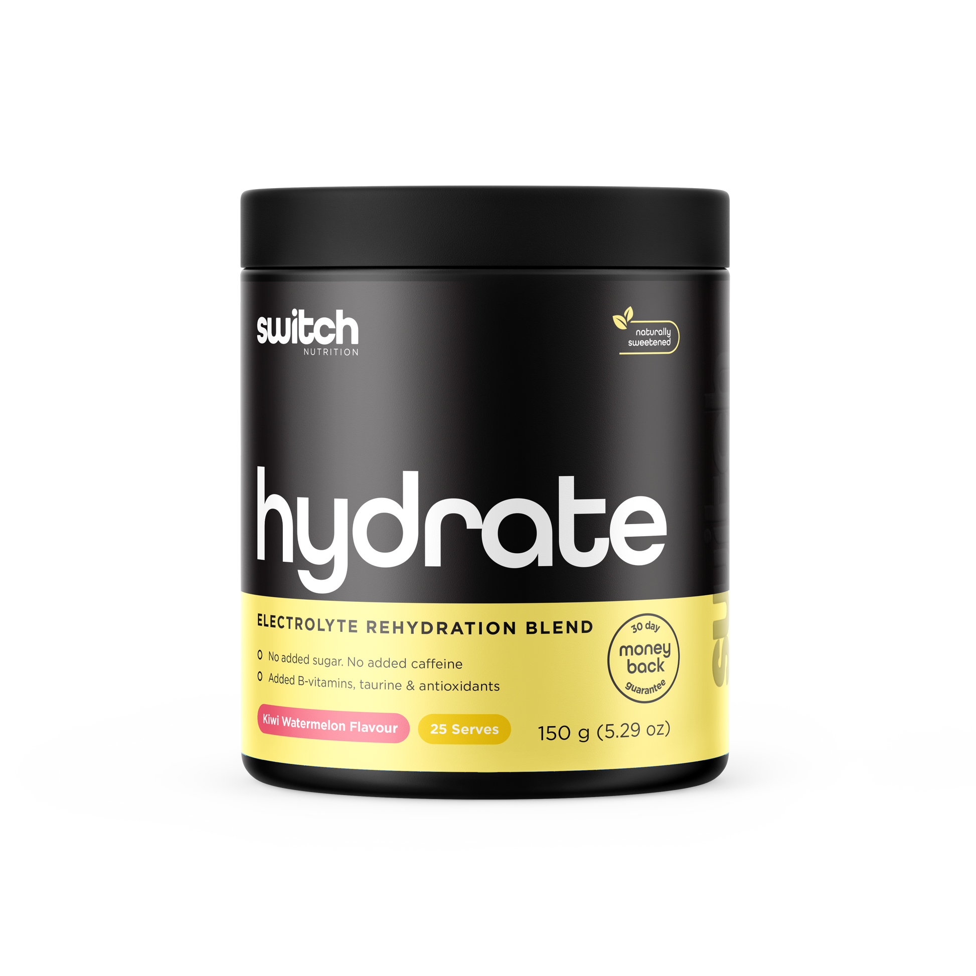 Switch Nutrition Hydrate (Sugar Free) 25 Serves Kiwi Watermelon