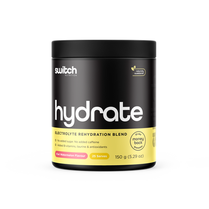 Switch Nutrition Hydrate (Sugar Free) 25 Serves Kiwi Watermelon