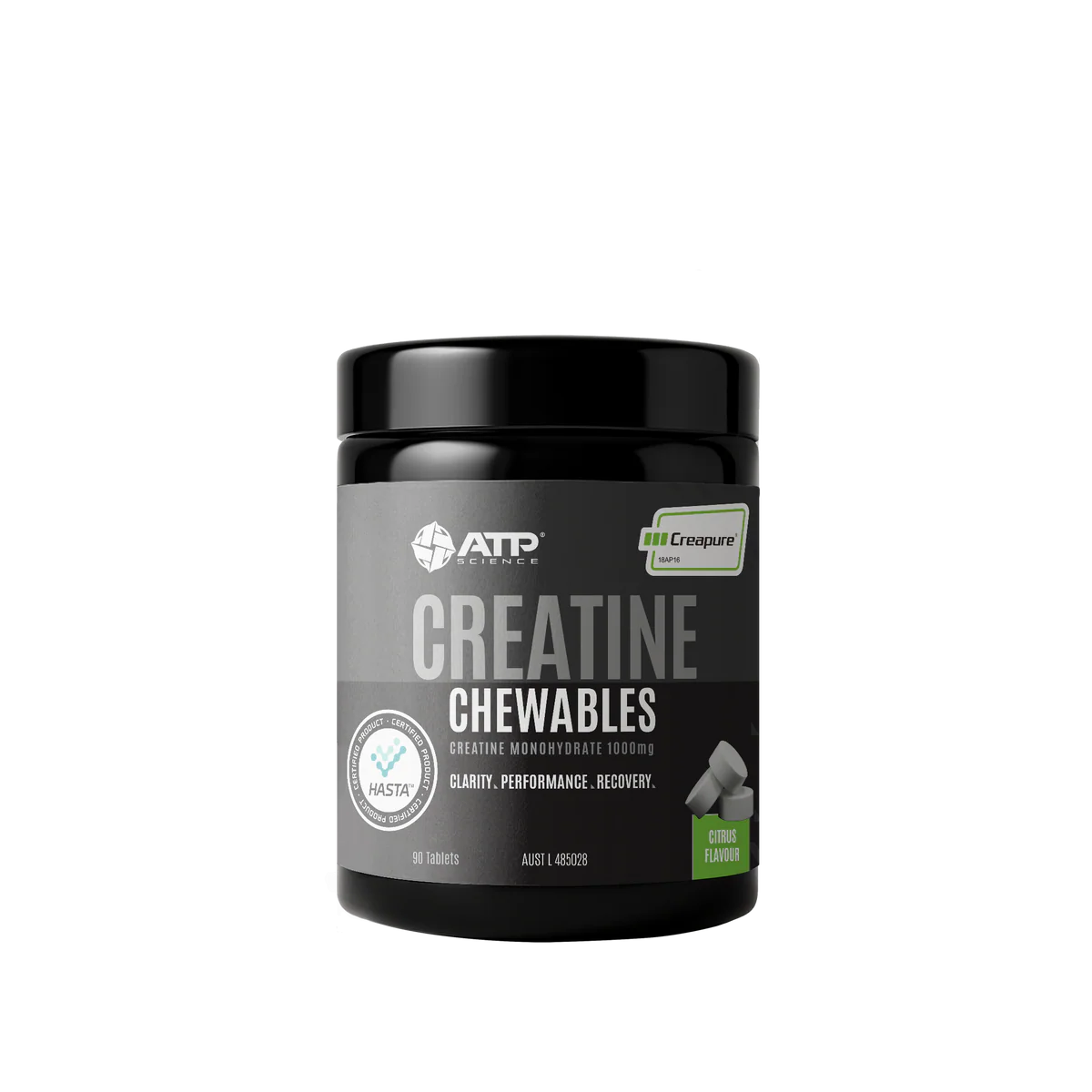 ATP Science Creatine Creapure Chewables 90T Citrus