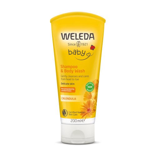 WELEDA BABY Organic Shampoo & Body Wash 200ml