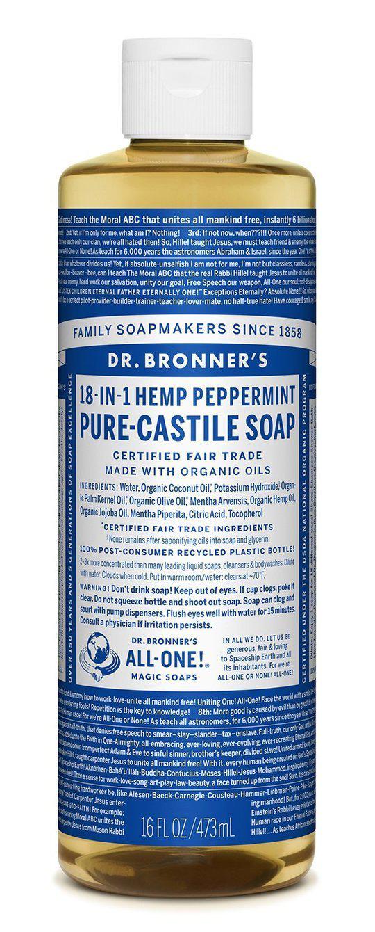 Dr Bronners Pure Castille Liquid Soaps