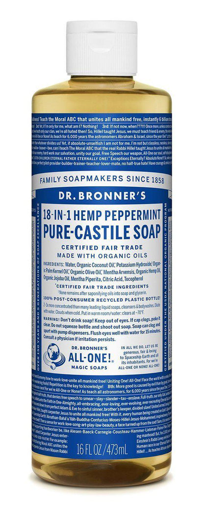 Dr Bronners Pure Castille Liquid Soaps