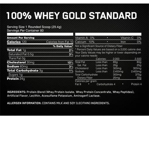 ON 100 Whey Gold Standard