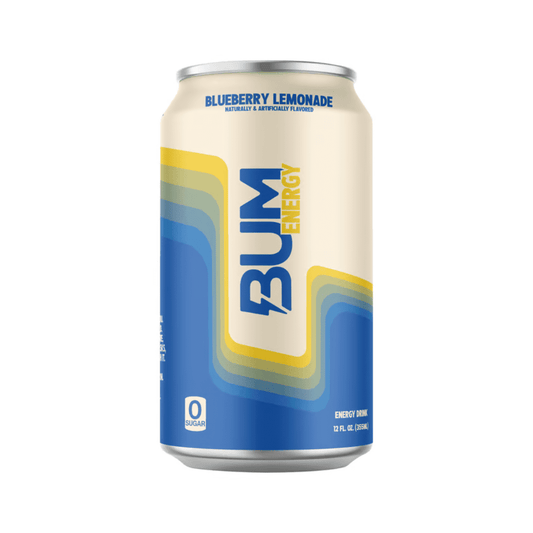 BUM Energy Can 355ml Blueberry Lemonade