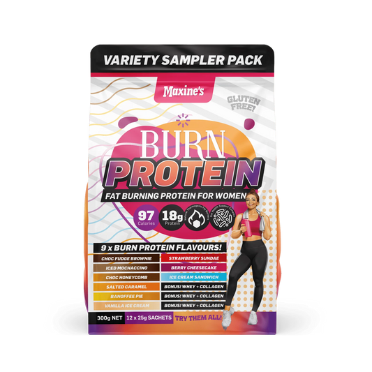 Maxines Burn 12 Serves Variety Pack