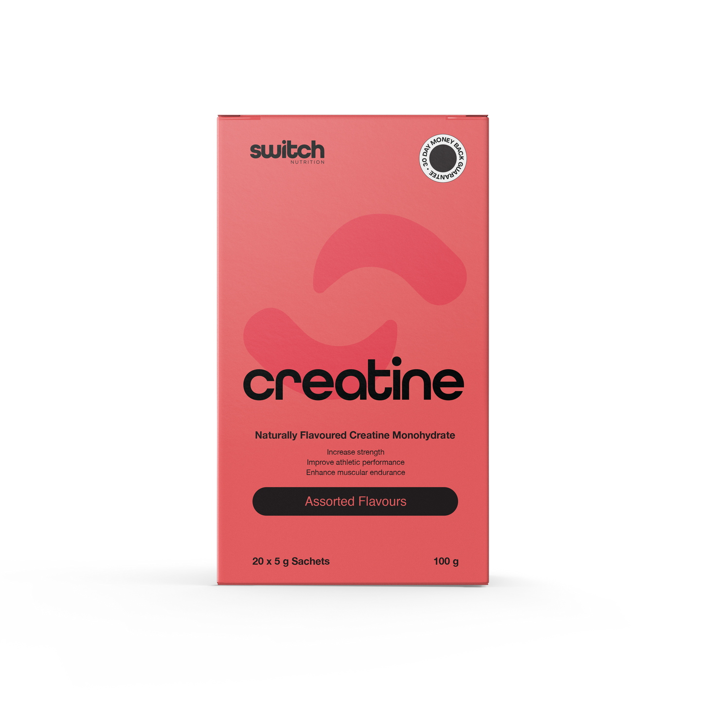 Switch Nutrition Flavoured Creatine 20 Serves Assorted