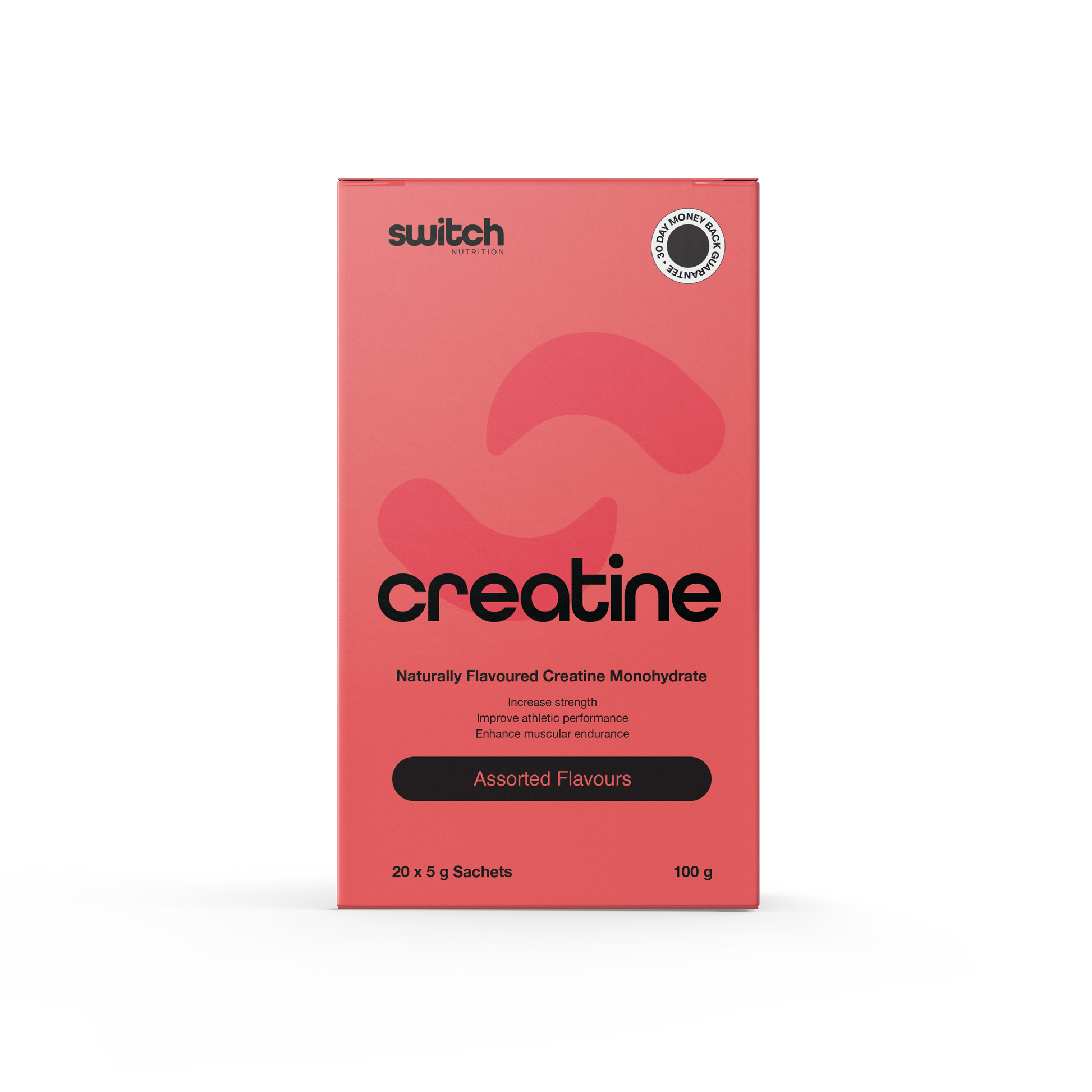 Switch Nutrition Flavoured Creatine 20 Serves Assorted