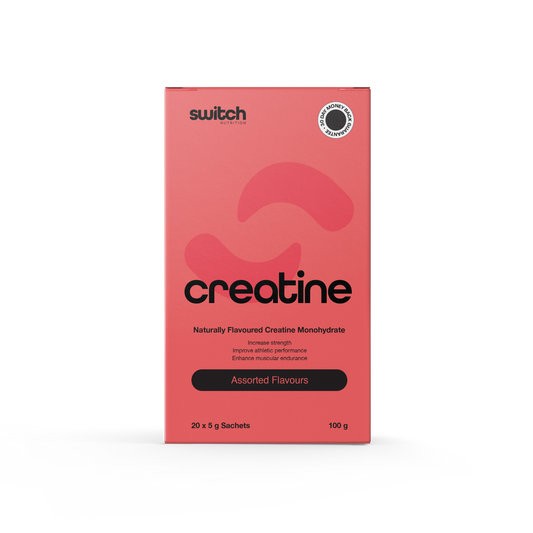 Switch Nutrition Flavoured Creatine 20 Serves Assorted