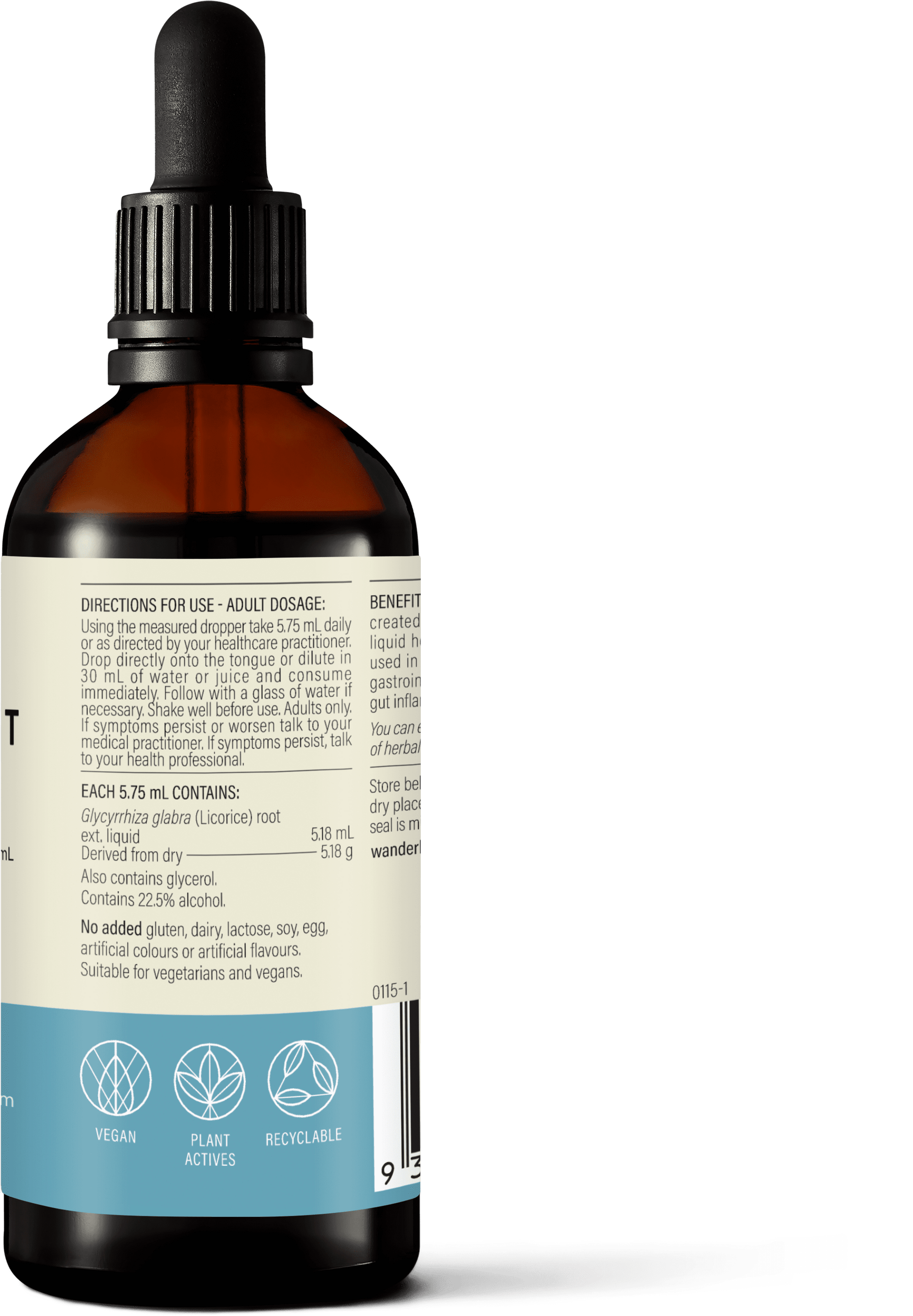 Wanderlust Licorice Drops 90ml