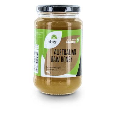 Lotus Raw Organic Australian Honey