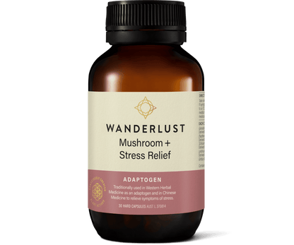 Wanderlust Mushroom + Stress Relief 30 Capsules