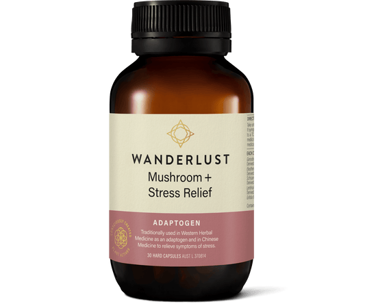 Wanderlust Mushroom + Stress Relief 30 Capsules