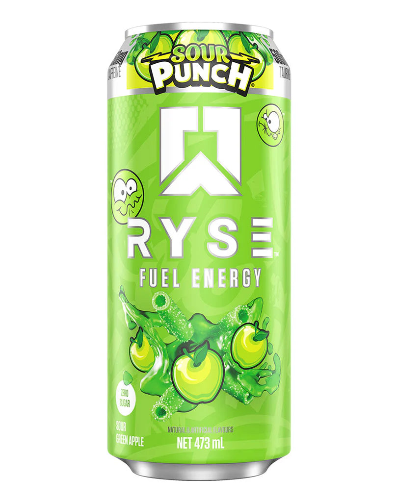 Ryse Fuel Energy RTD 473ml Sour Green Apple