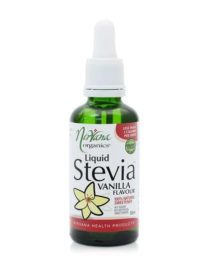 Nirvana Stevia Liquid Flavoured