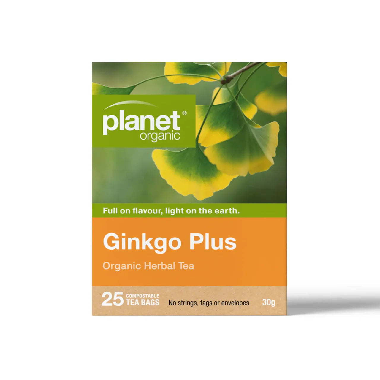 Planet Organic Ginkgo Plus Herbal Tea x 25 Tea Bags