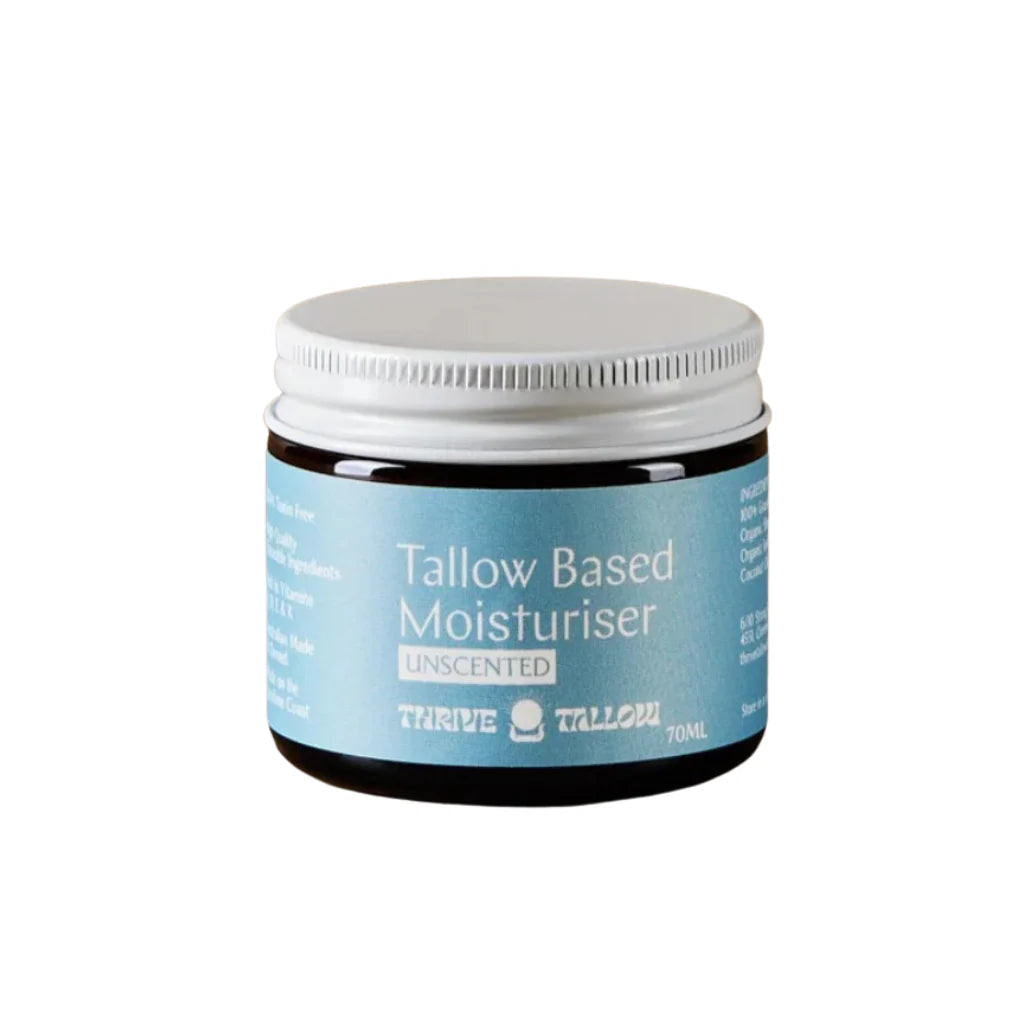 THRIVE TALLOW Tallow Moisturiser 70ml Unscented