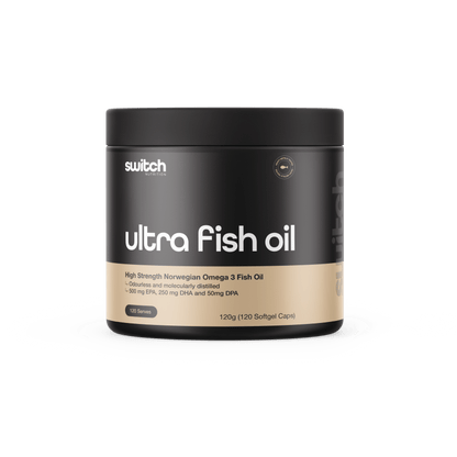 Switch Nutrition Ultra Fish Oil 120c