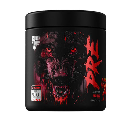 Black Wolf Pre Workout 40 Serves Red Frog