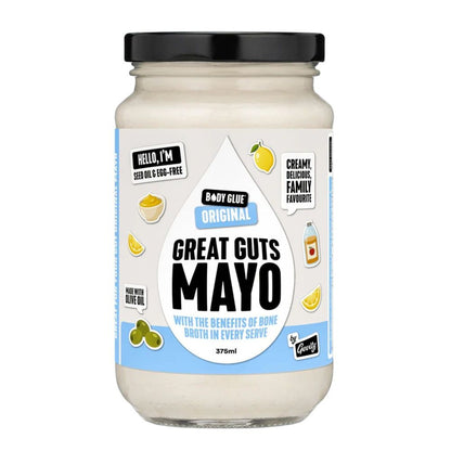 Gevity RX Bone Broth Sauce 375ml Great Guts Mayo
