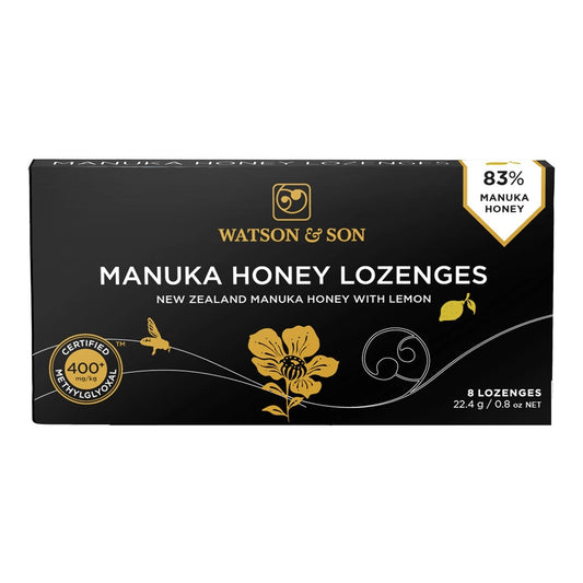 Watson And Son UMF10+ Manuka Honey & Lemon Lozenges