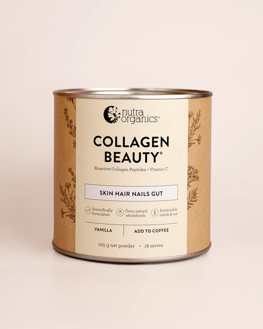 Nutra Organics Collagen Beauty 225G Vanilla