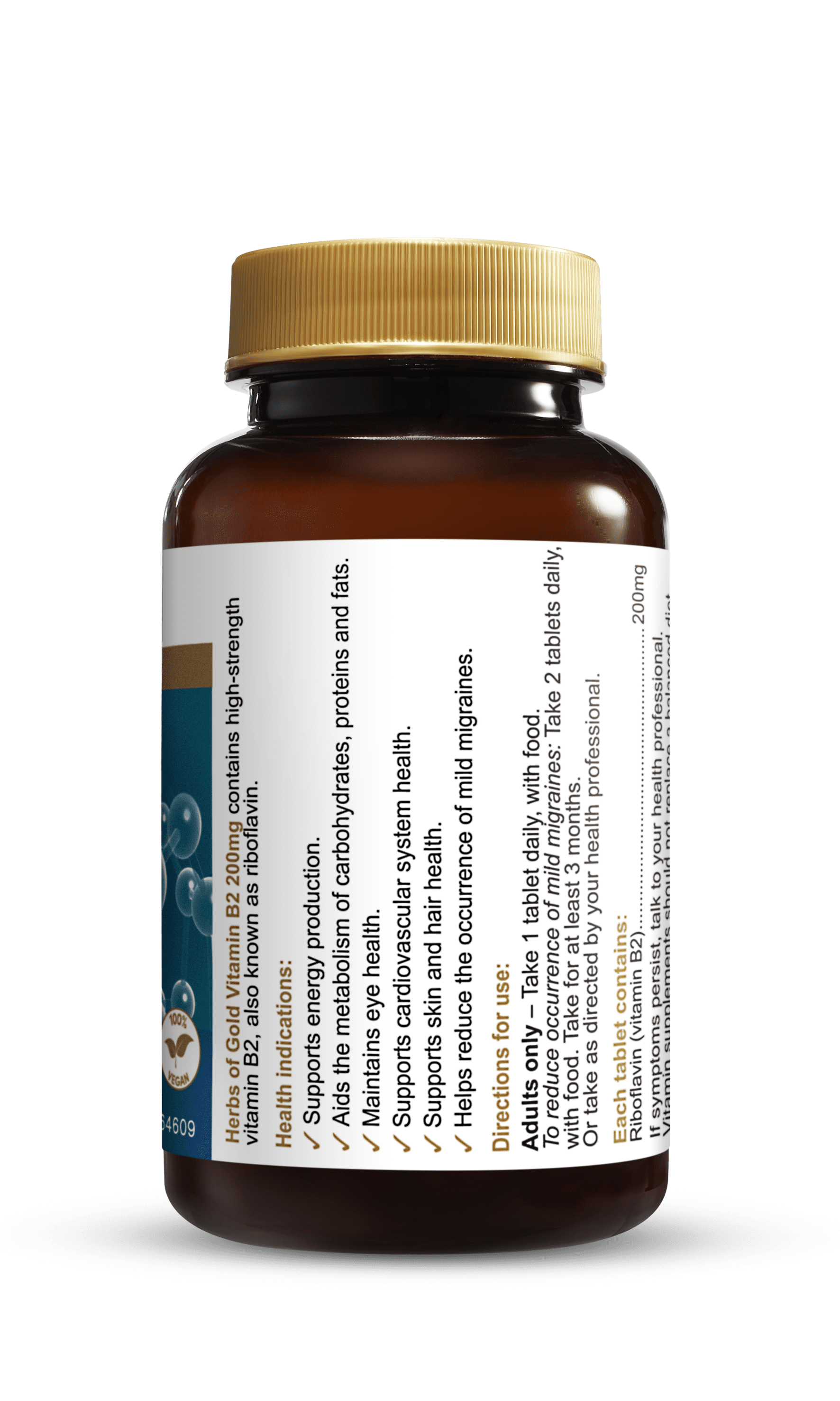 Hofg Vitamin B2 200Mg
