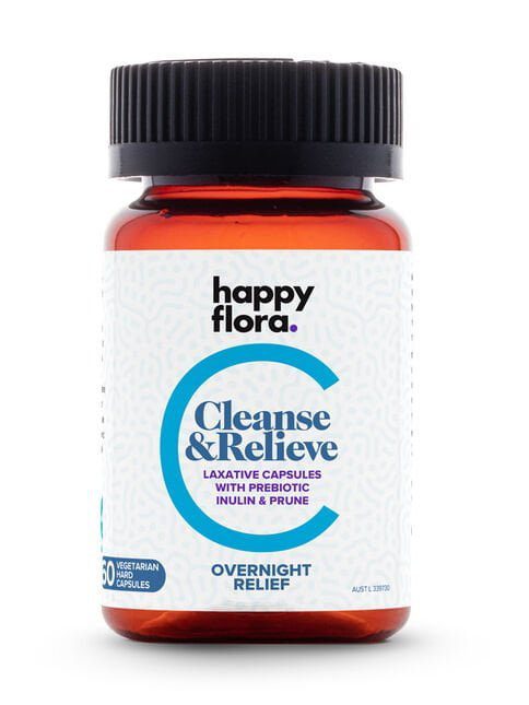 Happy Flora Cleanse 60vc Prune