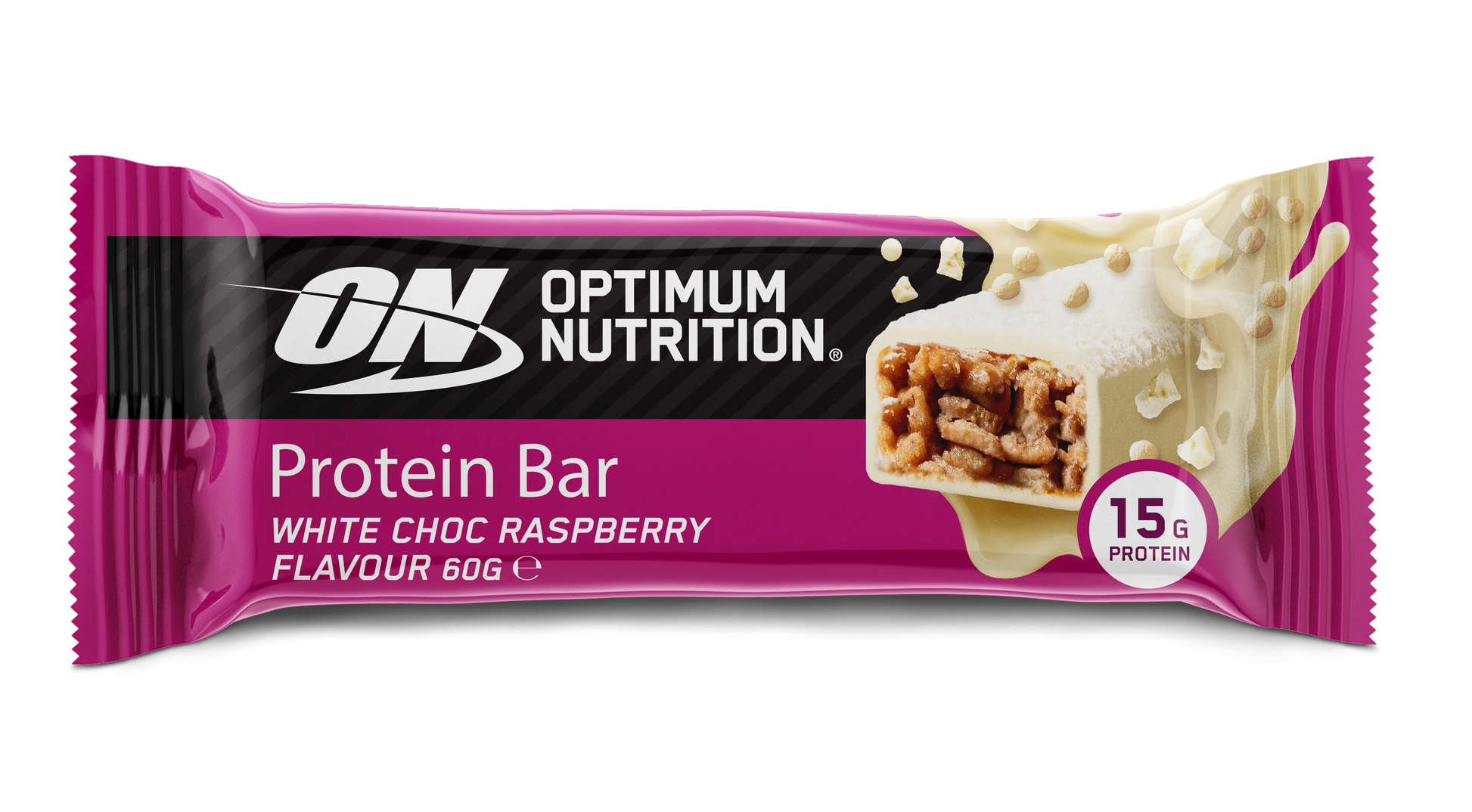 ON Protein Bar 60g White Choc Raspberry