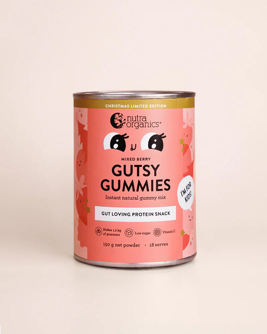 Nutra Organics Gutsy Gummies 150g Mixed Berry