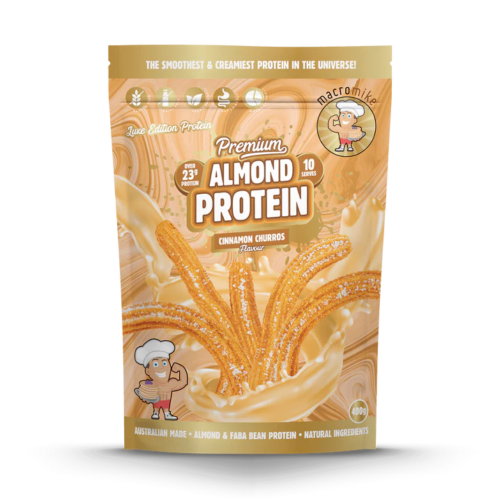 Macro Mike Almond Protein 400G Cinnamon Churros