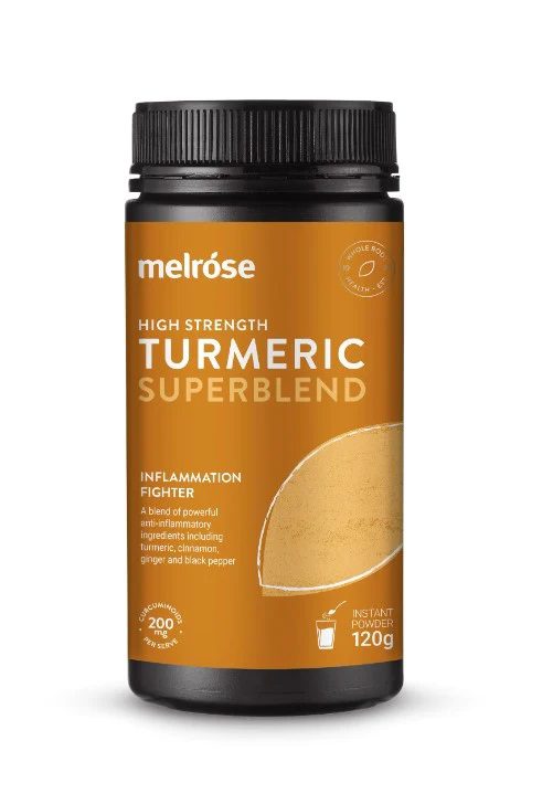 Melrose High Strength Turmeric Superblend 120g