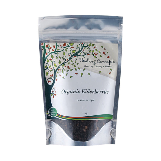Healing Concepts Organic Elderberries 50g