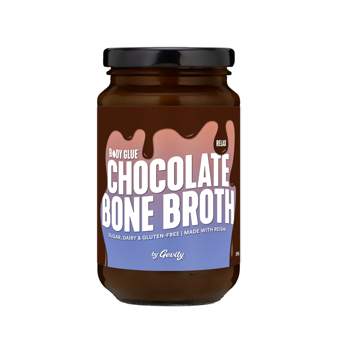 Gevity RX Bone Broth Body Glue 390g Chocolate