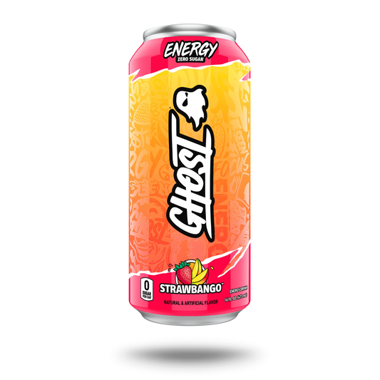 Ghost Energy Can 473ml Strawbango