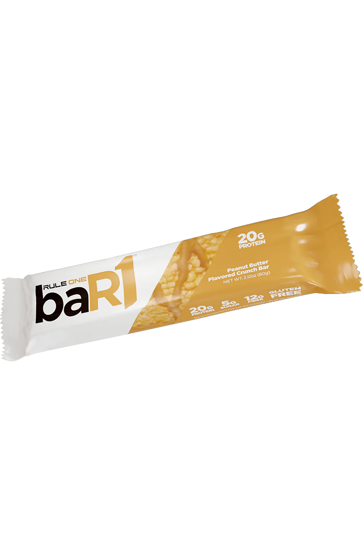 Rule1 BaR1 Crunch Bar 60g Peanut Butter