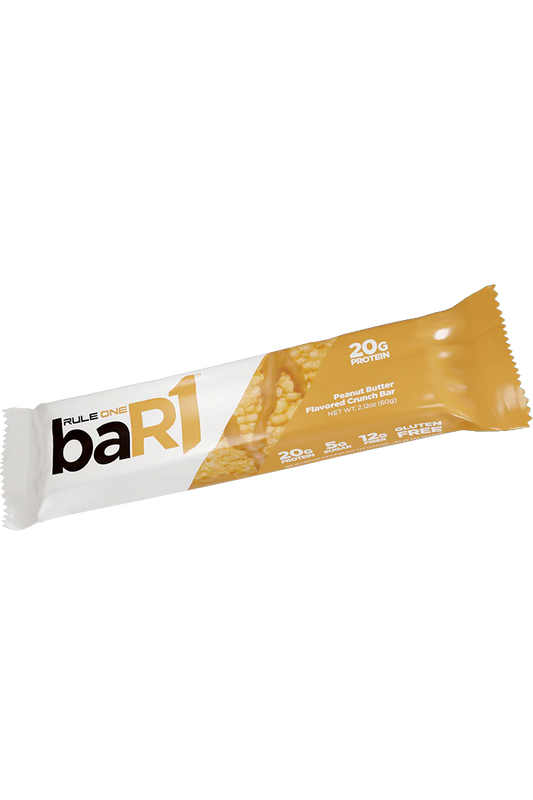 Rule1 BaR1 Crunch Bar 60g Peanut Butter