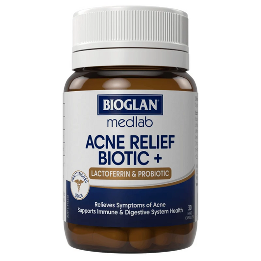 Bioglan Medlab Acne Relief Biotic+ 30c