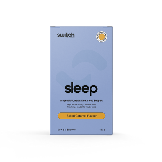 Switch Nutrition Sleep Sachets 20 Serves Salted Caramel