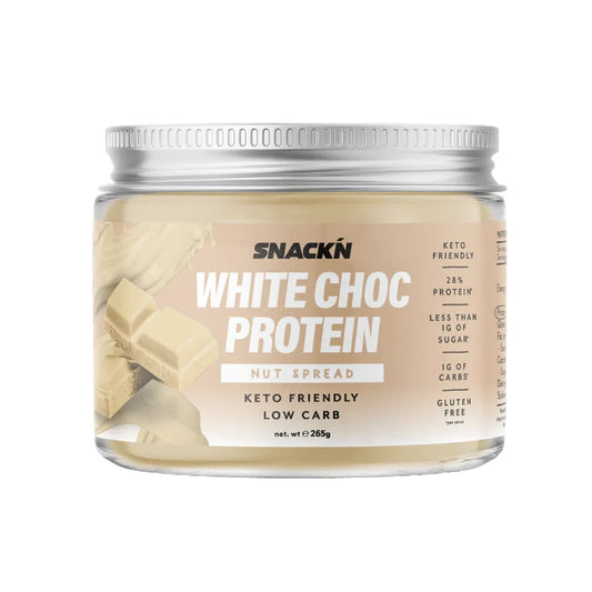Snackn Protein Nut Spread 265g White Choc