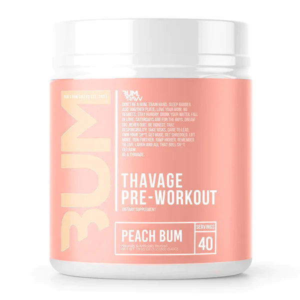 Thavage CBUM Pre-workout