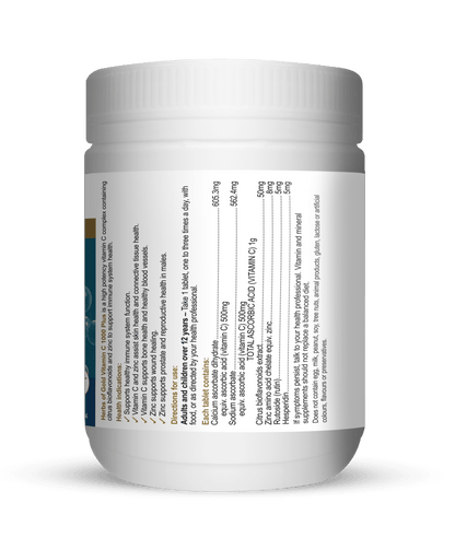 Hofg Vitamin C 1000 Plus Zinc and Bioflavanoids