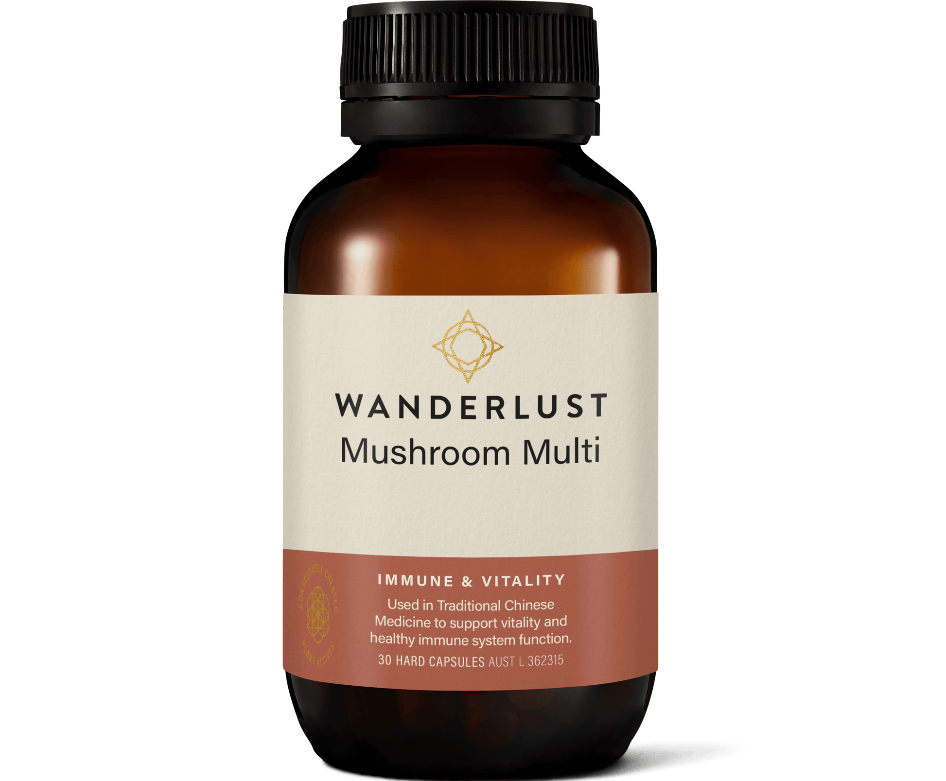 Wanderlust Mushroom Multi 30 Capsules
