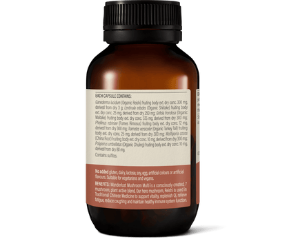 Wanderlust Mushroom Multi 30 Capsules