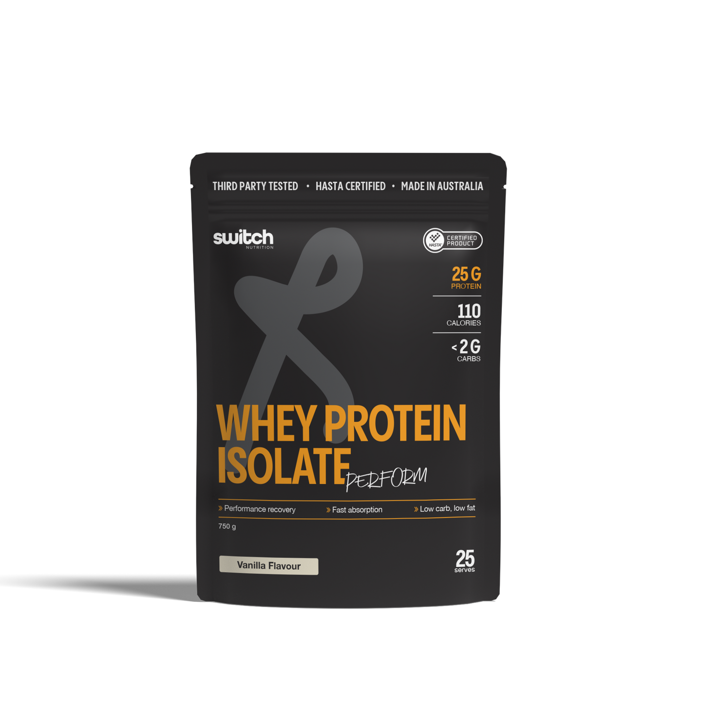 Switch Nutrition WPI Perform 750g Vanilla