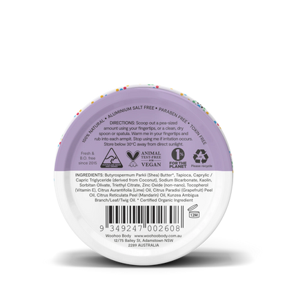 Woohoo Deodorant Paste 60g Pop