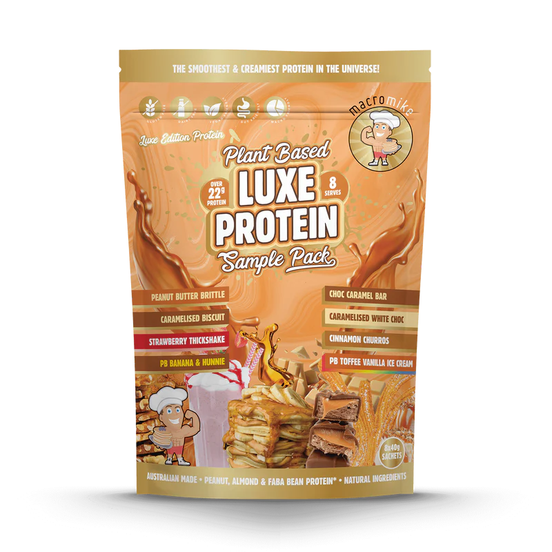Macro Mike Luxe Protein 8 Sachet Sample Pack