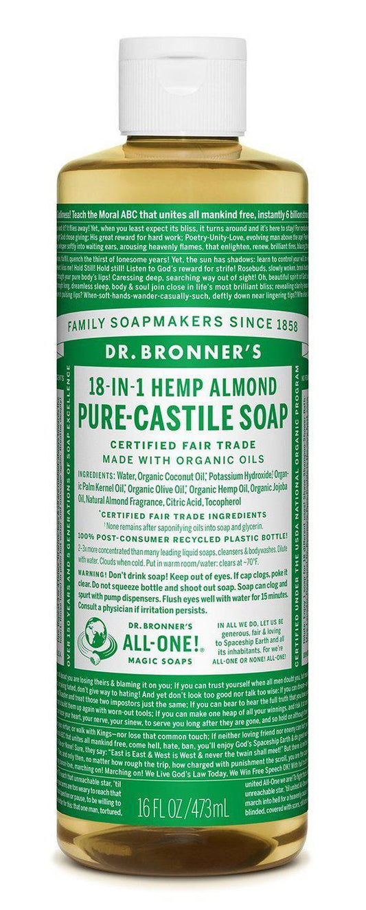 Dr Bronners Pure Castille Liquid Soaps