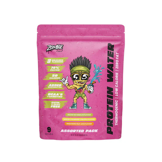 ZombieLabs Protein Water 9 Serves Variety Pack