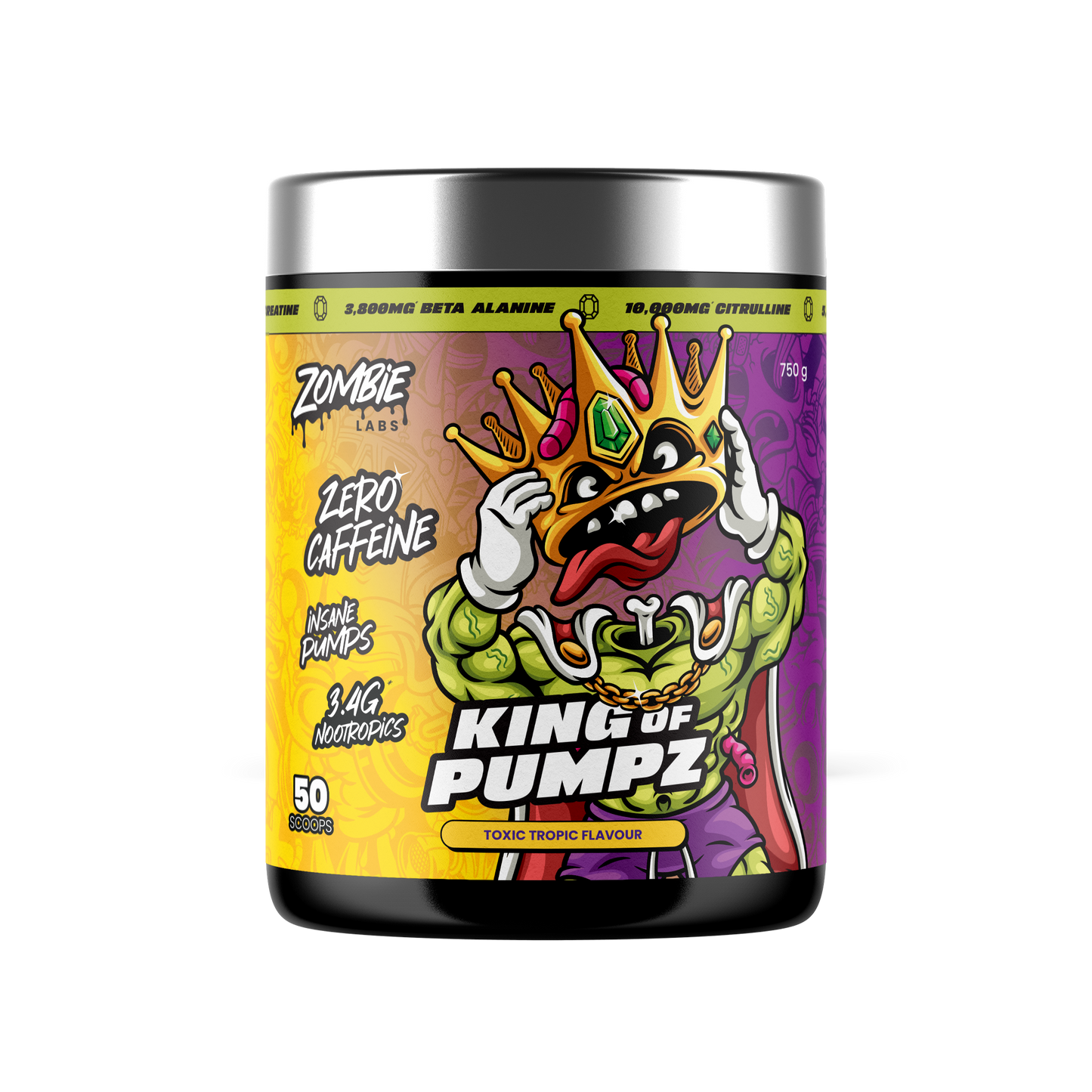ZombieLabs King of Pumpz 50 Serves Toxic Tropic